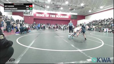 75-83 lbs Rr Rnd 2 - Jett Goodin, Morrison Takedown Club vs Aiden Balderas, Wichita Training Center