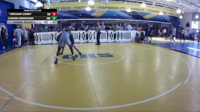 144 lbs Champ. Round 2 - Ericson Coney, Southridge High School vs Carter Reinfrank, Citrus Wrestling Club