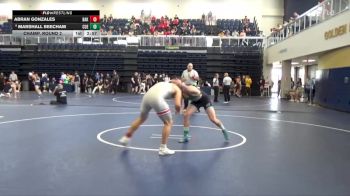 165 lbs Champ. Round 2 - Abran Gonzales, Bakersfield vs Marshall Beecham, Cuesta College
