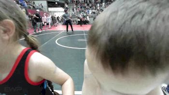 49 lbs Consi Of 4 - Geronimo Tecumseh II, Mojo Grappling Academy vs Kane Leyba, Team Tulsa Wrestling Club