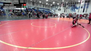157 lbs Cons. Round 7 - Joshua Davila, Williams Field vs Landon Henderson, Valhalla