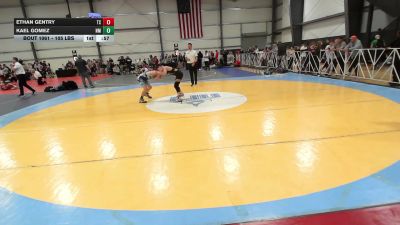 105 lbs Consi Of 32 #2 - Ethan Gentry, TX vs Kael Gomez, NM