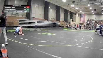 174 lbs Cons. Round 2 - Randall West, University Of Pikeville vs Shane Brakke, Keiser University