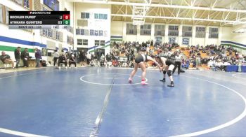 135 lbs Cons. Round 3 - Beckler Durst, La Jolla vs Aynnara Quintero, Olympian