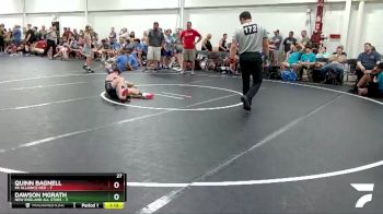 84 lbs Round 2 (8 Team) - Quinn Bagnell, PA Alliance Red vs Dawson Mgrath, New England All Stars