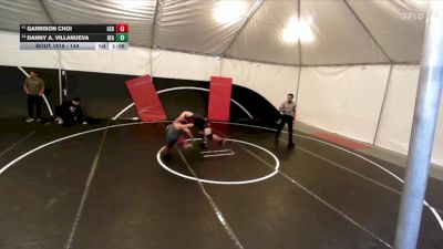 144 lbs Quarterfinal - Danny A. Villanueva, Beaumont vs Garrison Choi, Cerritos