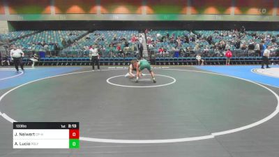 133 lbs Round Of 64 - Joshua Neiwert, Cal Poly Humbolt vs Anthony Lucio, Cal Poly