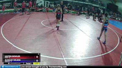 101 lbs Round 3 (8 Team) - Jaxten Bowler, Utah vs Gunnar Wilson, Oregon