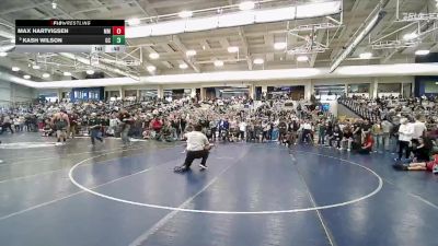 106 lbs Cons. Round 2 - Max Hartvigsen, Maple Mountain vs Kash Wilson, Grand County
