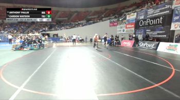 2A/1A Boys 157 Cons. Semi - Anthony Pallis, Imbler Boys vs Carson Watson, Toledo Boys