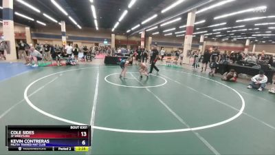 84 lbs Cons. Semi - Andrew Evans, ReZults Wrestling vs Emily Carlson, Apex Grappling Academy