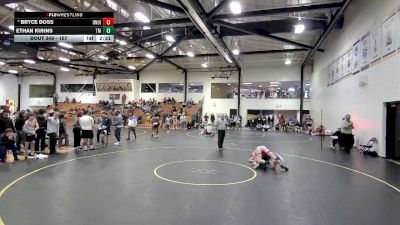157 lbs Cons. Round 4 - Bryce Doss, Unattached-Indianapolis vs Ethan Kuhns, Thomas More