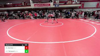 132 lbs Round Of 16 - Austin Gamber, Whitman-Hanson vs Elijah Tetreault, Northbridge