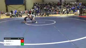 80 lbs Semifinal - Landon Headrick, Guerrilla Wrestling Academy vs DJ Clarke, Roundtree Wrestling Academy