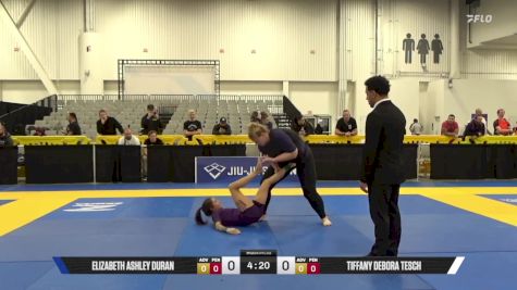 Tiffany Debora Tesch vs Elizabeth Ashley Duran 2025 World IBJJF Jiu-Jitsu No-Gi Championship
