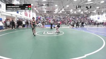 Boys 113 lbs Cons. Semi - Gabriel Dela Rosa, Monterey Boys vs Zane Hernandez, Silver Creek Boys