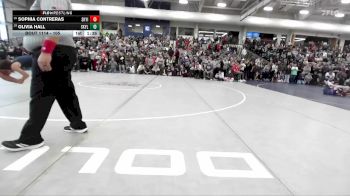 105 lbs Cons. Round 4 - Olivia Hall, Skyline vs Sophia Contreras, Skyview ID