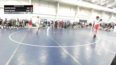 215 lbs Cons. Round 6 - Carter Miles, Springville vs Crew McGee, Mountain View