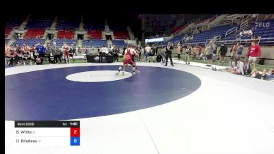 145 lbs Cons 16 #2 - Boden White, Iowa vs Dokken Biladeau, Iowa