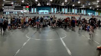 84 lbs Quarterfinals (8 Team) - Chris Sanchez, Buxton Squeeze vs Rylee Beville, Cocoa Beach WC