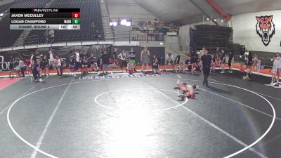 78 lbs Champ. Round 2 - Logan Crawford, Washington vs Jaxon McCulley