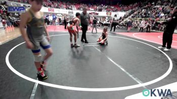 96 lbs Rr Rnd 2 - Gaige McKinney, Pryor Tigers vs Daniel Fernandes, Lincoln Christian