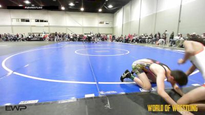 100 lbs Rr Rnd 3 - Elijah Crumm, OK Elite 14U 2 vs Coleman Morgan, Untouchables 14U Black