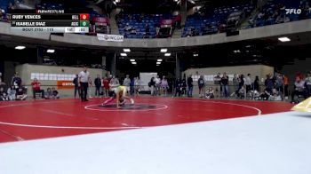 115 lbs Cons. Round 3 - Isabelle Diaz, Chicago (Agricultural Science) vs Ruby Vences, Unattached