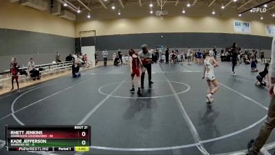 48 lbs Round 5 (10 Team) - Rhett Jenkins, Aggression Legionnaires vs Kade Jefferson, Warriors WC