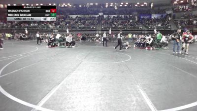 105 lbs Consi Of 16 #2 - Hassan Farhan, Iron Horse vs Michael Graham, Gateway/Woodbury