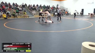 157-165 B Round 2 - Jayden Cox, Marion vs Anthony Zachar, Cedar Rapids Kennedy