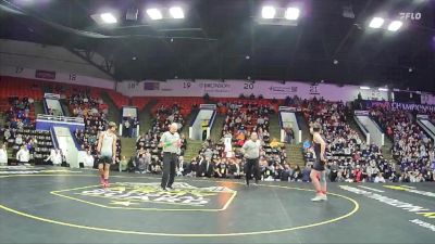 138 lbs Finals (8 Team) - Nicholas Sorrow, Hudson vs Wyatt Cooley, Clinton