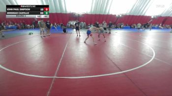 126-128 B Round 2 - John Paul Simpson, Lodi vs Jeremiah Castillo, Roncalli