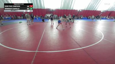 126-128 B Round 2 - John Paul Simpson, Lodi vs Jeremiah Castillo, Roncalli