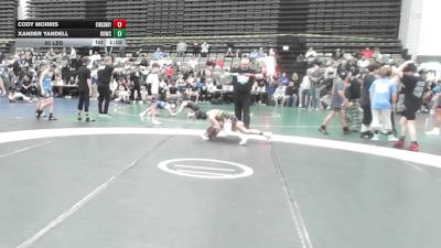 85 lbs Rr Rnd 5 - Cody Morris, Kingsway - MSC vs Xander Yandell, Rabbit Wrestling Club - MSC