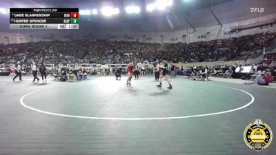 B6A-138 lbs Cons. Round 1 - Gabe Blankenship, Bixby vs Hunter Spencer, Sand Springs