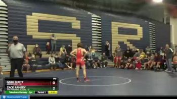 145 lbs Finals (2 Team) - Gabe Scott, Arbor View vs Zack Ramsey, The Meadows School