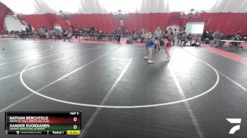 160 lbs 5th Place Match - Nathan Berchtold, South St. Paul Wrestling Club vs Xander Kuokkanen, Askren Wrestling Academy