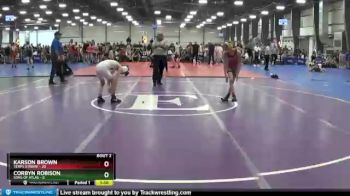 92 lbs Round 1 (6 Team) - Karson Brown, Terps Xtreme vs Corbyn Robison, Sons Of Atlas