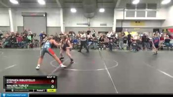 140 lbs Round 5 (6 Team) - Walker Turley, Virginia Predator vs Stephen Ribustello, NCWAY