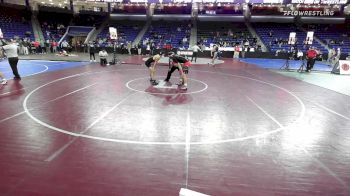 145 lbs Quarterfinal - Jeremy Brault, Fairfield Warde vs Brent Nicolosi, Haverhill