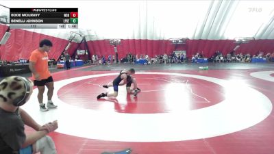 113 lbs Round 3 (8 Team) - Benelli Johnson, Long Prairie Grey Eagle-Browerville Wolves vs Bode McIlravy, Waverly-Shell Rock