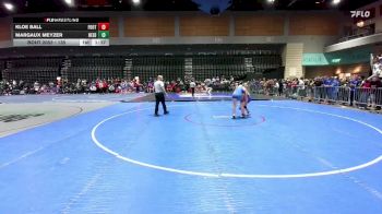 135 lbs Champ. Round 1 - Kloe Ball, Lowry vs Margaux Meyzer, Reed