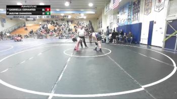 235 lbs Cons. Round 3 - Gabriella Cervantes, Hillcrest vs Jazlyne Zaragoza, Rancho Cucamonga