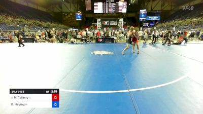 190 lbs Cons 8 #2 - Michael Taheny, IL vs Brenden Heying, IA