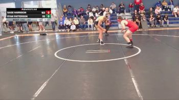 197 lbs Cons. Round 3 - Sage Harrison, Western Colorado University vs Ryan Patterson, Fort Hays State