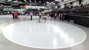 149 lbs Cons. Round 5 - Donte Lopez, Oklahoma Wesleyan vs Andrew Manley, Northern Oklahoma College-Tonkawa
