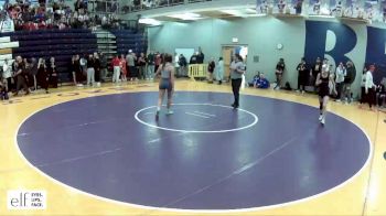 115 lbs. Champ. Round 2 - Baileigh Self, Althoff Catholic vs Taegan Robb, Nixa