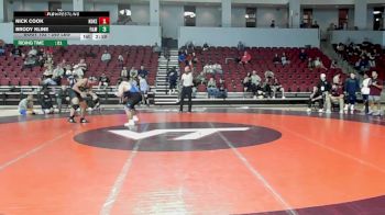 285 lbs Round Of 16 - Nick Cook, Noke Wrestling RTC vs Brody Kline, Franklin & Marshall