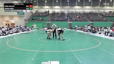 190 lbs Quarters & 1st Wb (16 Team) - David Rudd, Harrison vs Juan Avalos, Rockdale County